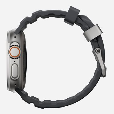 9. Nomad Rocky Point Band Natural Leather, Titanium