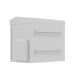 8. 10" HERMETIC IP55 WALL/POLE MOUNTING RACK CABINET 320X220X300 GRAY LANBERG (ASSEMBLED)