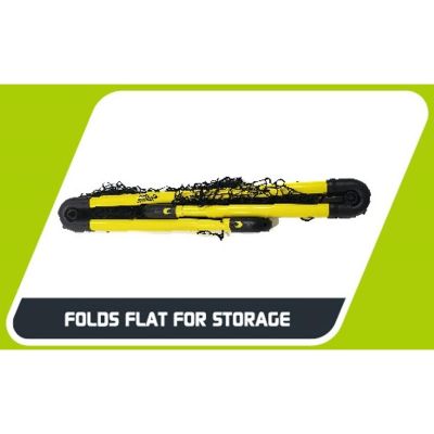 4. FOLDABLE FOOTBALL GOAL 91X43X61CM 36X17X24CM WITH HEIGHT AND WIDTH ADJUSTMENT