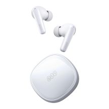 QCY T13X In-Ear Headphones with ENC IPX5 Bluetooth 5.3 - White