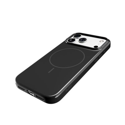 9. Puro Pulse Protective Case for iPhone 17 Pro Max Polycarbonate - Black
