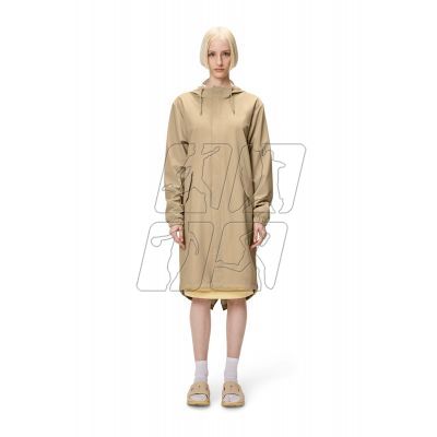 2. Rains unisex Fishtail Parka W3 18140 24 SAND