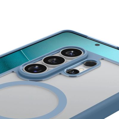 6. Spigen Ultra Hybrid Mag MagSafe Case for Samsung Galaxy S26 Ultra - Clear Blue