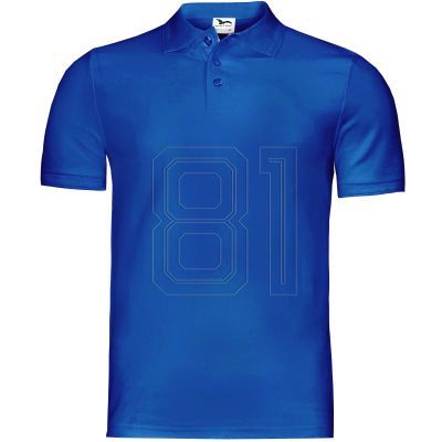 2. Malfini Pique Polo Free Jr polo shirt MLI-F2205 cornflower blue