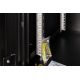 6. Digitus Unique 19" 9U rackmount network cabinet, 600x600, glass door, black, undivided, assembled, 100kg
