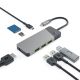 11. GREEN CELL HUB USB-C ADAPTER GC CONNECT 7IN1 (3XUSB 3.1, HDMI 4K 60HZ, USB-C PD 85W, MICROSD/SD)