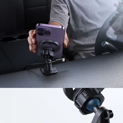 10. Joyroom magnetic car holder for cockpit/dashboard black (JR-ZS376)