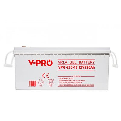 Volt Polska Gel VPRO Solar battery 12V 220Ah
