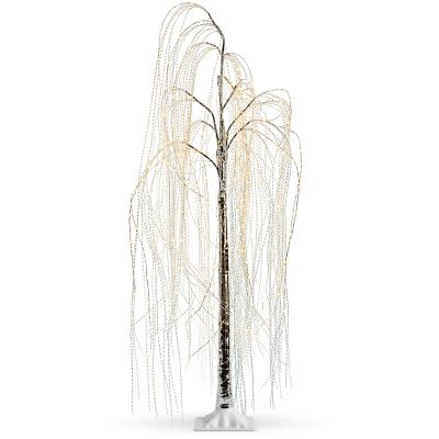 2. DECORATIVE CHRISTMAS WILLOW TREE 220 LEDS HEIGHT: 150CM