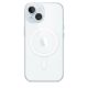 Apple - Back cover for mobile phone - MagSafe compatible - Polycarbonate - Transparent - for iPhone 15 (MXRK3ZM/A)