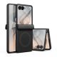 2. Tech-Protect Kevlar Aura MagSafe Case for Samsung Galaxy Z Flip 8 - Black