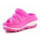 4. Crocs Mega Crush Triple Strap Flip-Flops 209842-6TW 