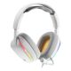16. Glorious Gaming Glorious GHS Eternal RGB – RGB Stereo Gaming Headphones for PC, PS5, PS4, Switch – Custom-Tuned Drivers, Detachable Microphone, USB-C – Durable, 24/7 Comfort – White