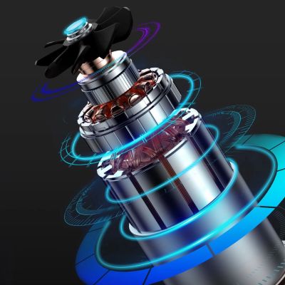 15. Baseus CRCQ000001 Mini Tire Compressor for Cigarette Lighter Socket - Black