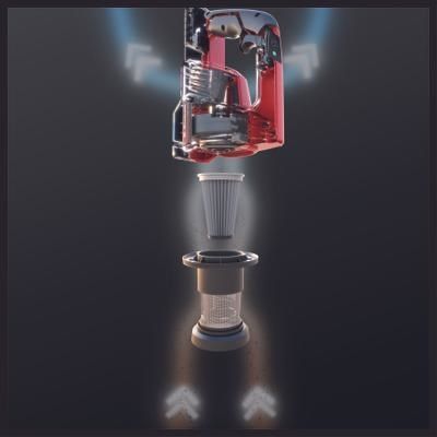 7. Upright vacuum cleaner without battery TE-SV 18 Li-Solo EINHELL