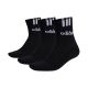 2. adidas Cushioned 3-Stripes Linear Half-Crew socks IC1294