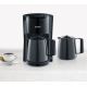 11. SEVERIN KA 9307 coffee machine with 2 thermoses 1000W black
