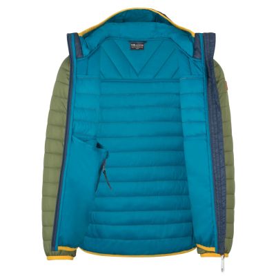 2. Trollkids Kids Eikefjord Jacket moss/mystic blue/golden yellow (463-331)