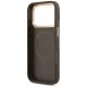 7. Guess Peony Hot Stamp MagSafe Case for iPhone 17 Pro - Brown