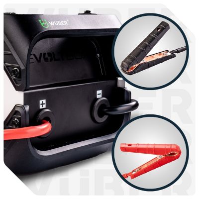 11. Automatic Battery Charger with 110 A Jump Start W14015 WUBER