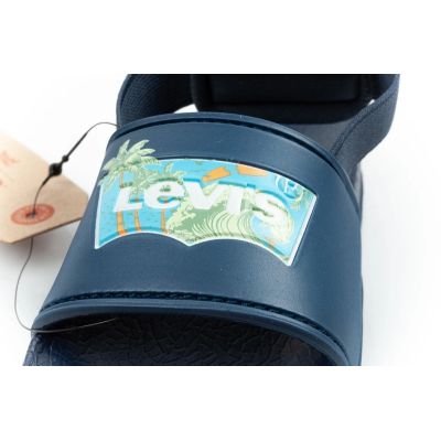 6. Levi's Pool S Mini Boys Navy Blue Sandals