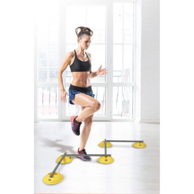 31. TRAINING HURDLES EXERCISE HURDLES 16 PCS DUNLOP