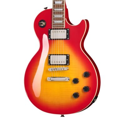 4. Epiphone Les Paul Tribute Plus Heritage Cherry Sunburst – Electric Guitar