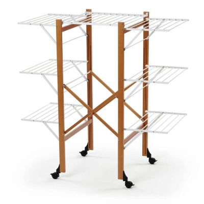 ARREDAMENTI AQUILONE Clothes Dryer - 132 x 67 cm, Brown
