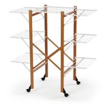ARREDAMENTI AQUILONE Clothes Dryer - 132 x 67 cm, Brown