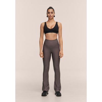 3. CASALL Women's Flare High Waist Pant, Gray