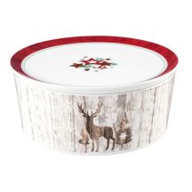 SELTMANN LIFE CHRISTMAS Bowl with Lid 21x9 cm