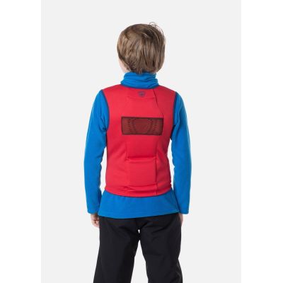 6. ROSSIGNOL FLEXVENT VEST KIDS RED children's ski protector