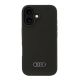 Audi Silicone Case iPhone 16 6.1" black/black hardcase AU-LSRIP16-Q3/D1-BK