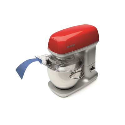 10. Gorenje MMC1000RLR 1000W planetary food processor; 4.5l (red)