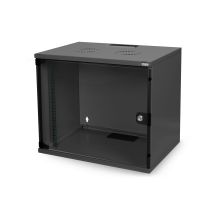Digitus 19" 7U wall-mounted network cabinet 540x400, glass door, gray, undivided, unassembled, 60kg