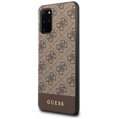 2. Guess 4G Stripe Collection Samsung Galaxy S20 + case - brown
