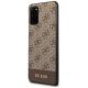 2. Guess 4G Stripe Collection Samsung Galaxy S20 + case - brown