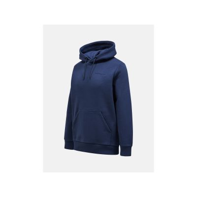 2. Men's PEAK PERFORMANCE Original Small Logo Hood Men Hoodie, navy blue
