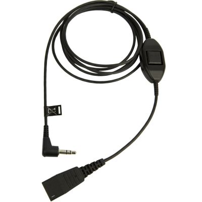 Jabra 8735-019 Audio Cable 0.5m QD 3.5mm Black
