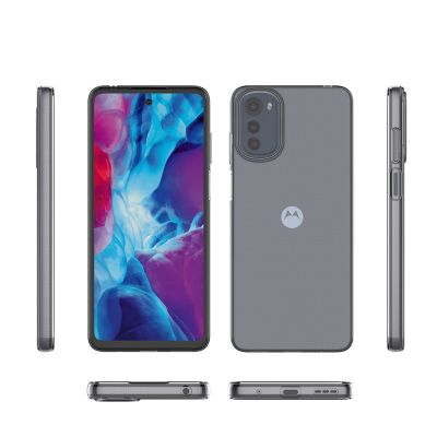 3. Ultra Clear 0.5mm case for Motorola Moto E32 thin cover transparent