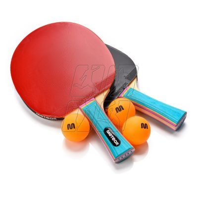 9. Set of 2 table tennis rackets Meteor Zephyr 15021