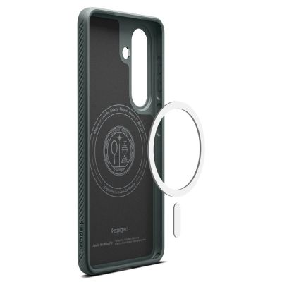 4. Spigen Liquid Air Mag MagSafe Case for Samsung Galaxy S26+ - Green