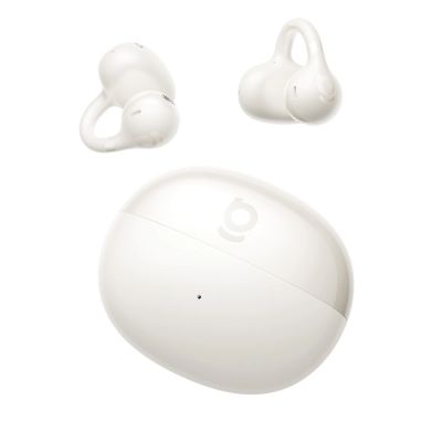 OWS Baseus Bass BC1 Earphones with Clip - White