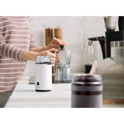 8. ELDOM MK50 CAFF COFFEE GRINDER, 200 W POWER, STEEL BLADE, PULSE BUTTON
