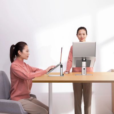 7. Baseus stand adjustable laptop stand silver (LUJS000012)