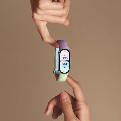 7. SmartBand Xiaomi Smart Band 10 Silver AMOLED 4.37 cm (1.72") Silver