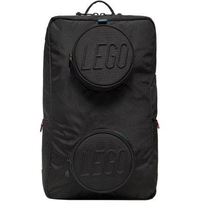 5. LEGO Brick 1x2 Backpack 20204-0354 Black One size