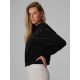 4. Hooded sweatshirt with decorative jet appliqué for women 4F 4FWAW26TSWSF2670-20S
