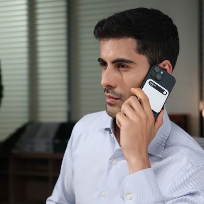 20. BOYA Notra Voice Recorder with AI Transcription - Silver