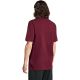 2. Men's adidas Essentials Small Logo Single Jersey Burgundy KF2403